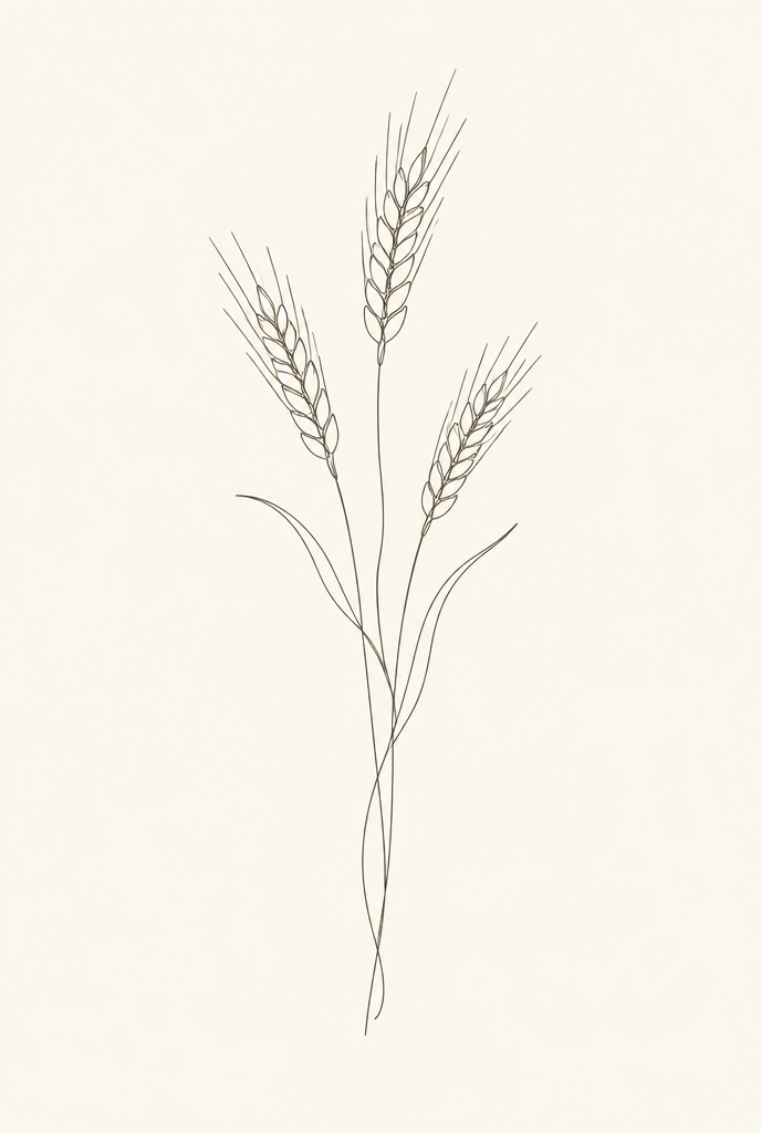 Wheat Cushion Cover — Natural Cotton
