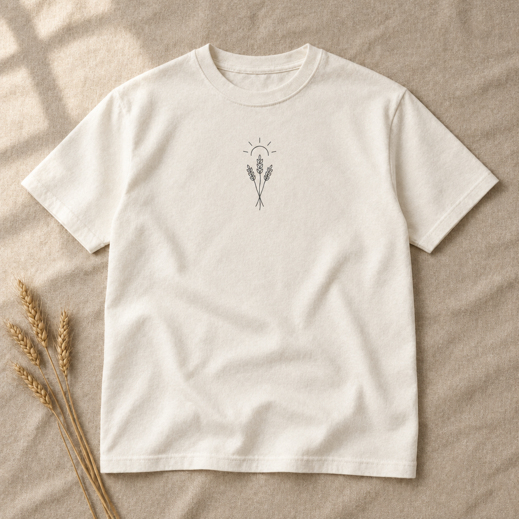 Sun & Wheat Organic Cotton Tee
