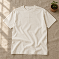 'Grow slowly.' Organic Cotton Tee