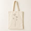 Dried Seed Heads Organic Cotton Tote